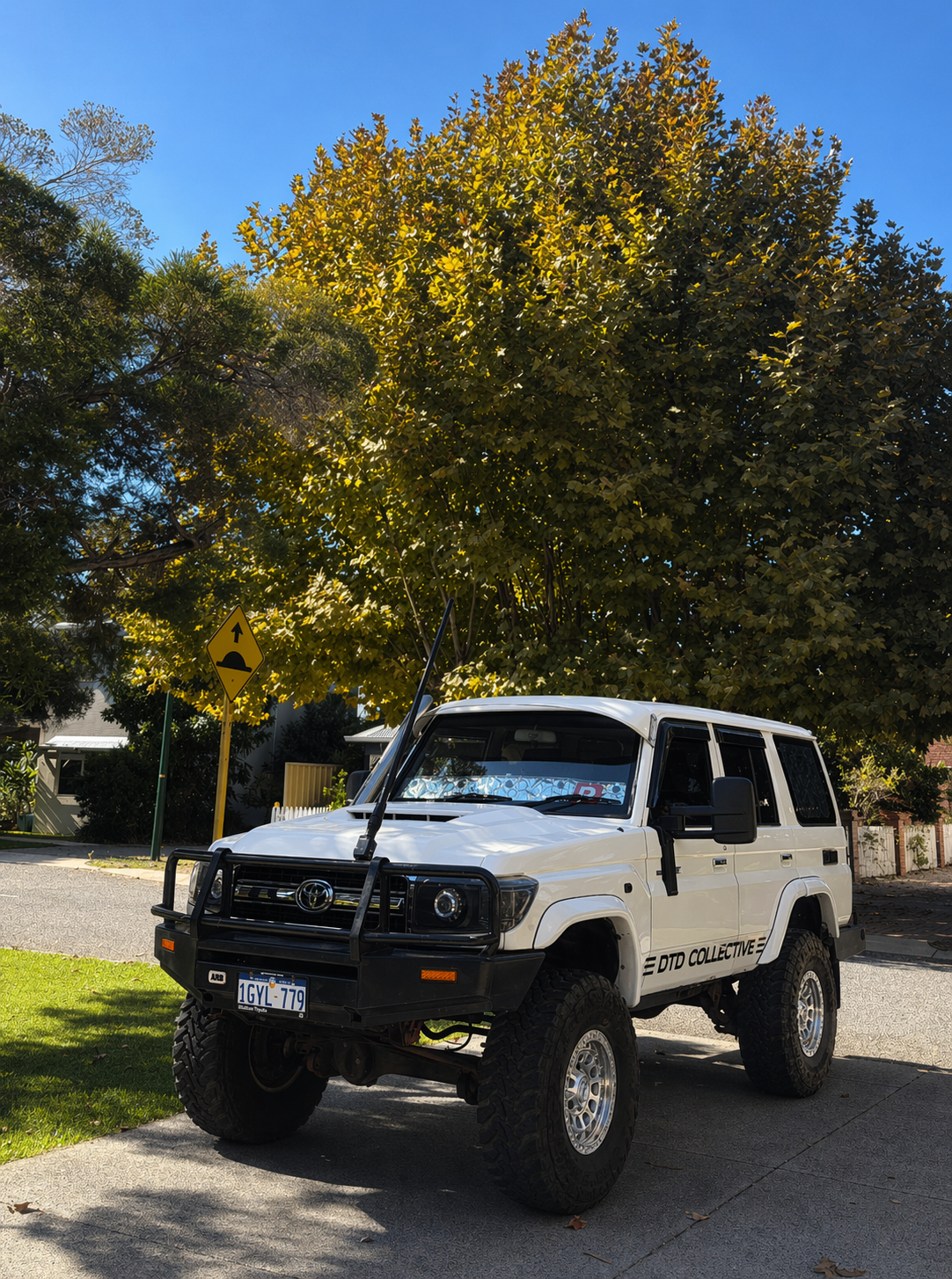 DTD Collective Land Cruiser with DTD door sticker
