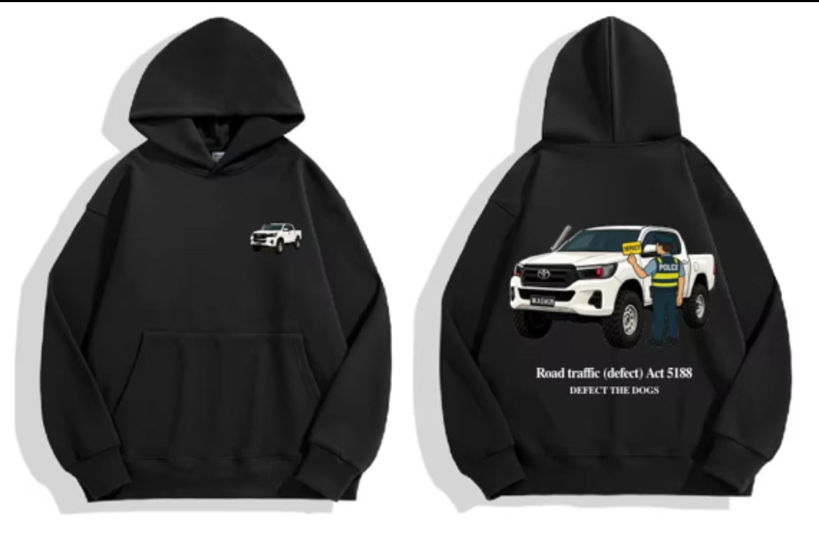 Defect the Dogs – Custom Hoodie