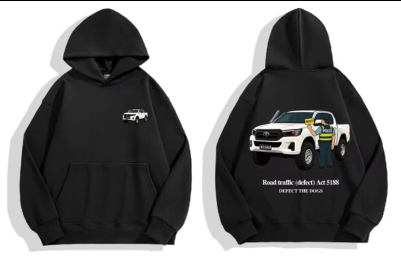 Defect the Dogs – Custom Hoodie